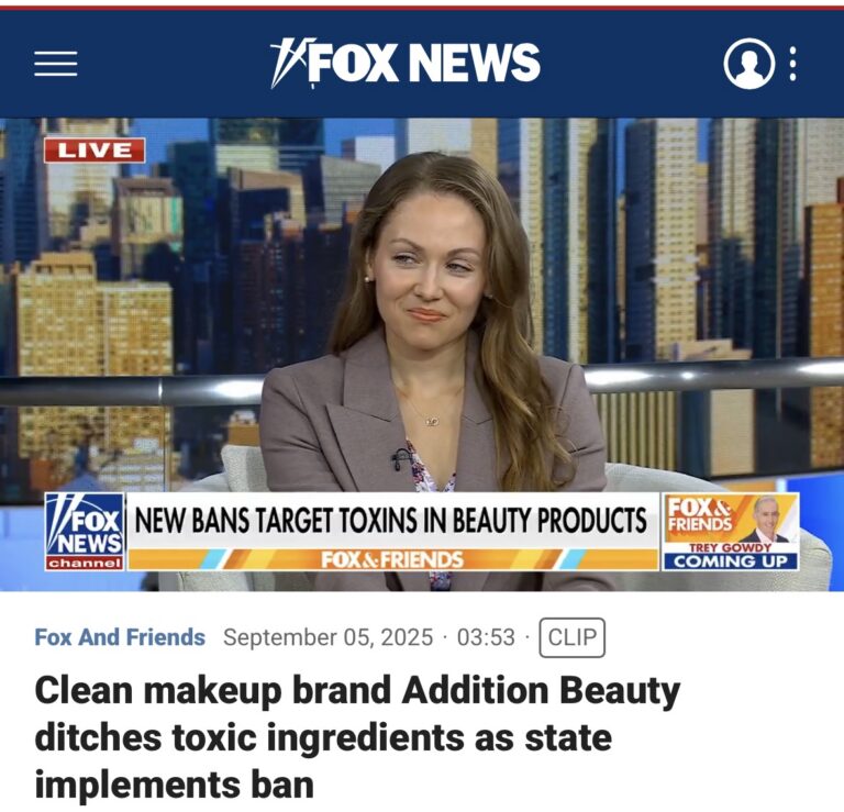 Addition Beauty Michelle Calderon Fox News clean makeup